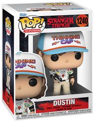 Figura vinilo Season 4 - Dustin 1240, Stranger Things, ¡Funko Pop!