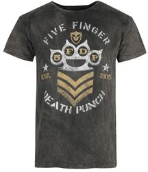 Brass Knuckles, Five Finger Death Punch, Camiseta