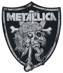 Raiders Skull, Metallica, Parche