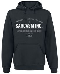 Sarcasm Inc., Slogans, Sudadera con capucha