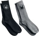 Calcetines - Pack de 2, R.E.D. by EMP, Calcetines