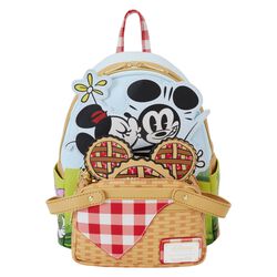 Loungefly - Mickey and Friends Picnic, Mickey Mouse, Mini Mochilas