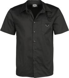 Camiseta negra, H&R London, Camisa manga Corta
