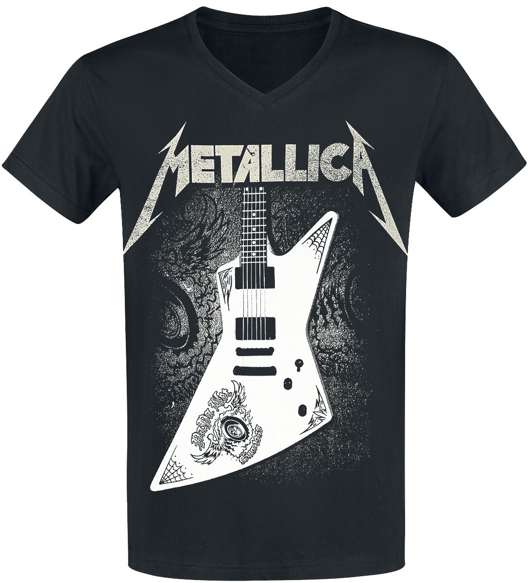 Papa Het Guitar Metallica Camiseta EMP