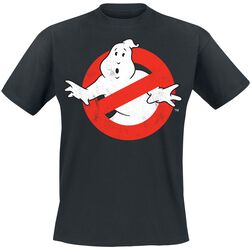 Distressed Logo, Ghostbusters, Camiseta