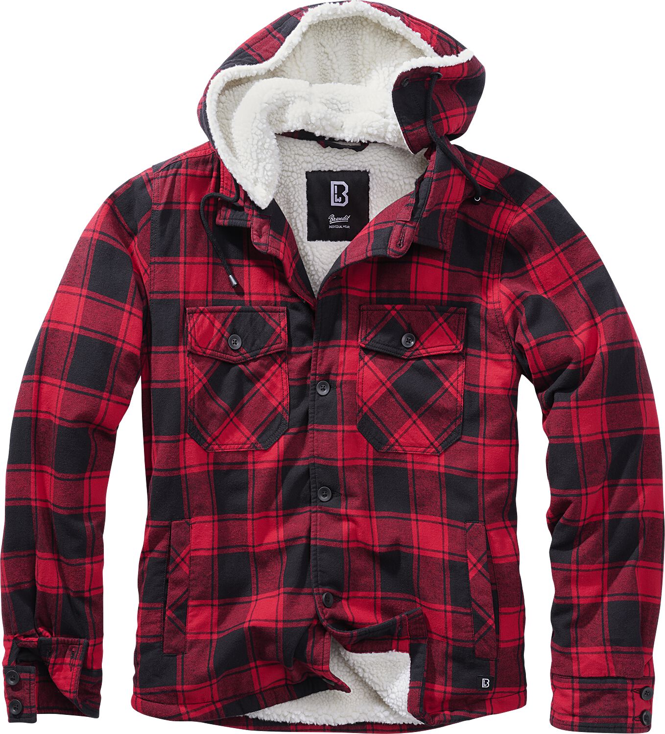 Lumberjacket Hooded Brandit Chaqueta entre-tiempo EMP