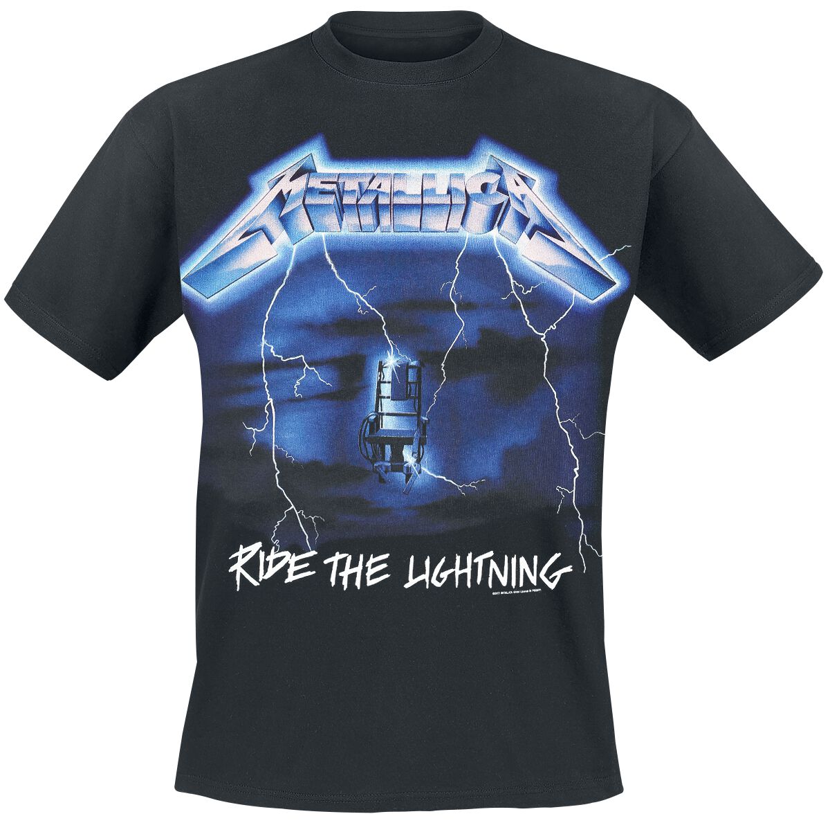 Ride The Lightning Metallica Camiseta EMP