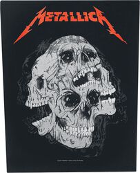Skulls, Metallica, Parche Espalda