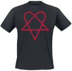 Dark Red Heartagram, HIM, Camiseta