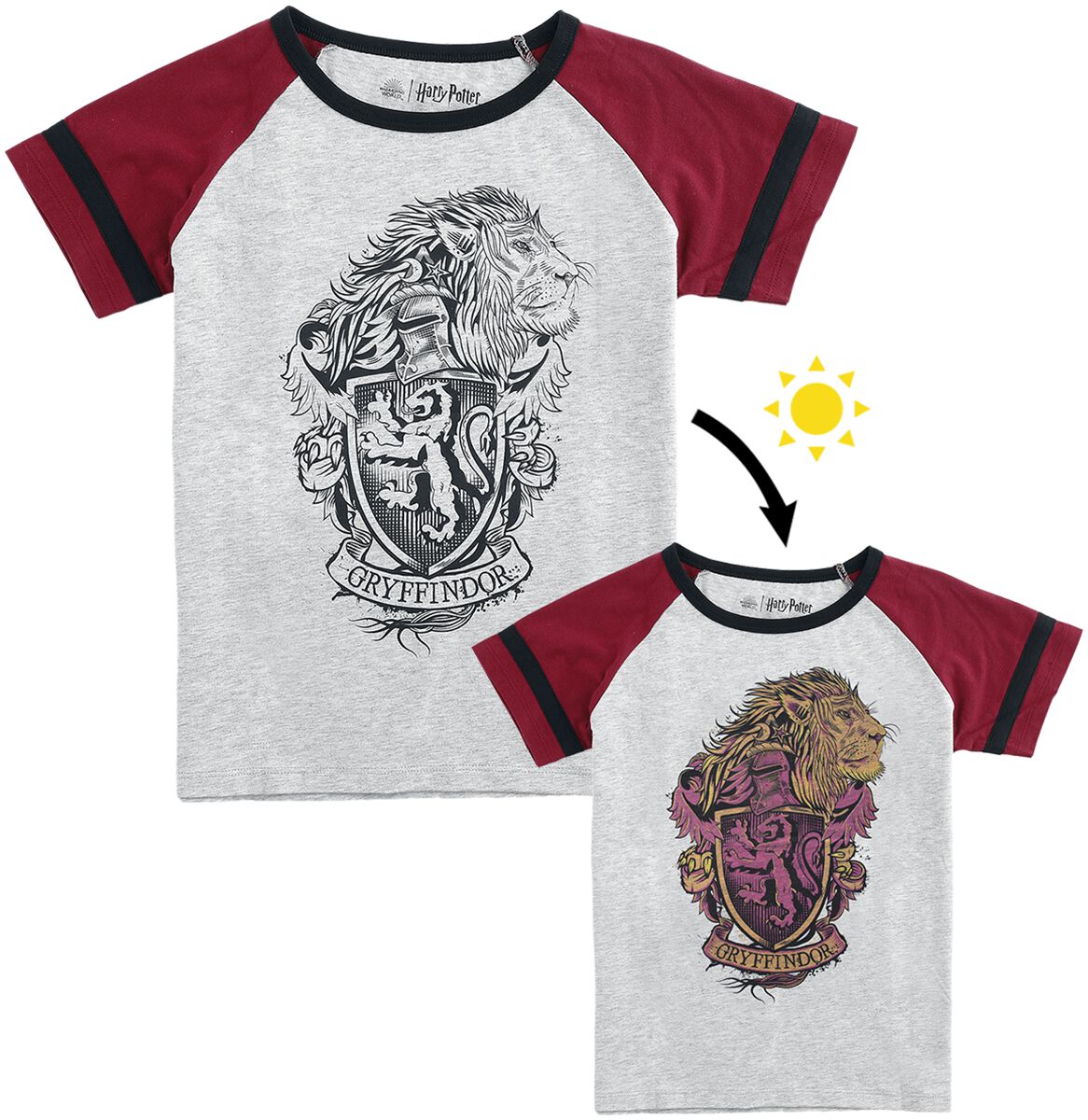 Camiseta infantil Harry Potter - Gryffindor 2, 12 años 152cm