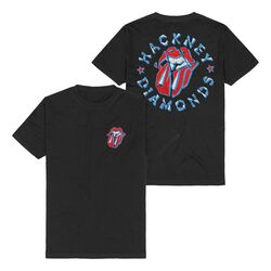Hackney Diamonds Circle Tongue, The Rolling Stones, Camiseta