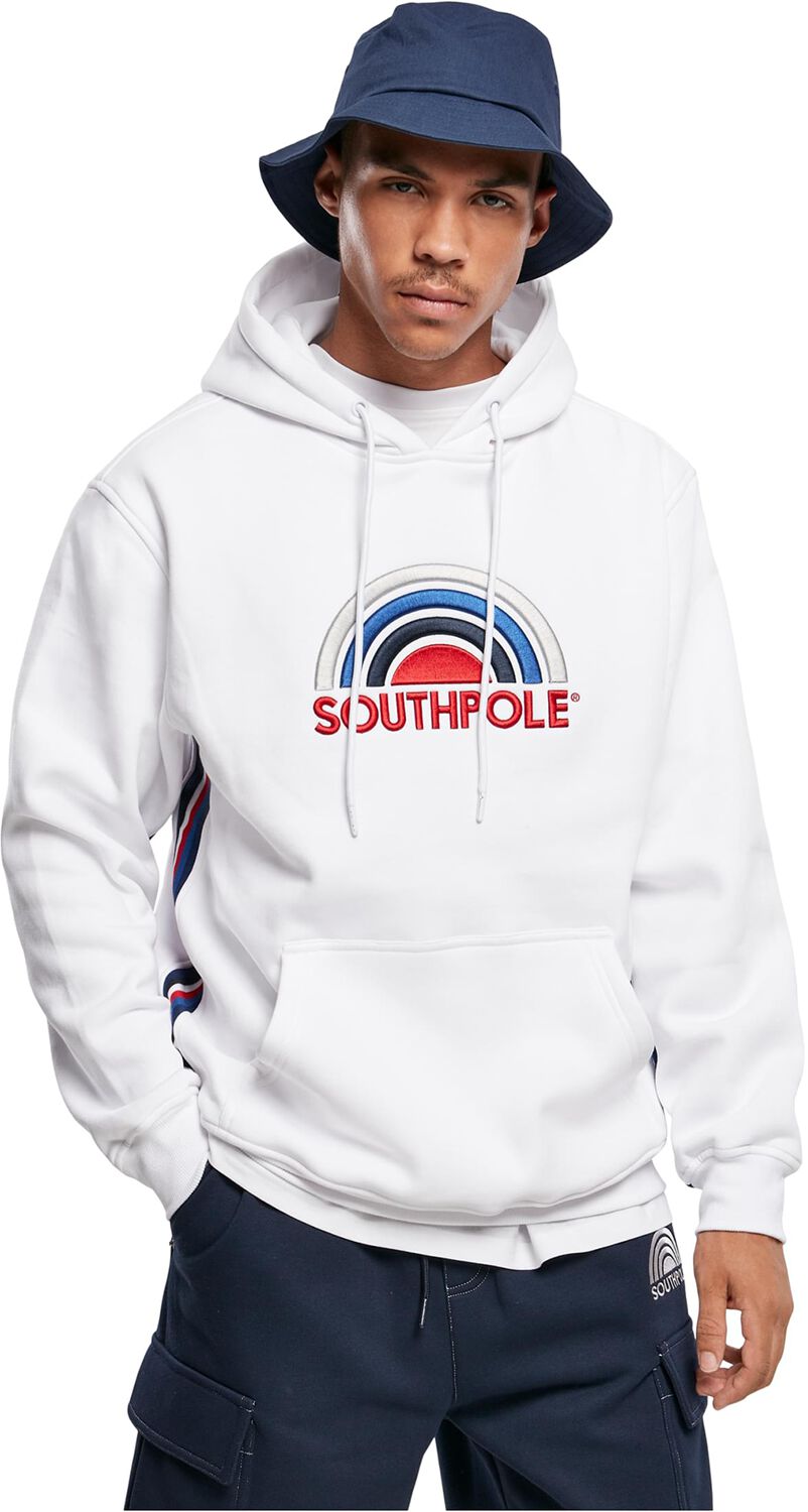 Southpole multi-colour logo hoodie Southpole Sudadera con capucha | EMP