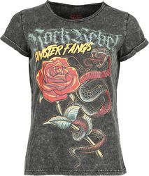 Old school snake, Rock Rebel by EMP, Camiseta