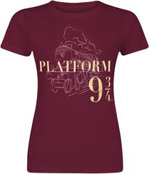 Platform 9 3/4, Harry Potter, Camiseta