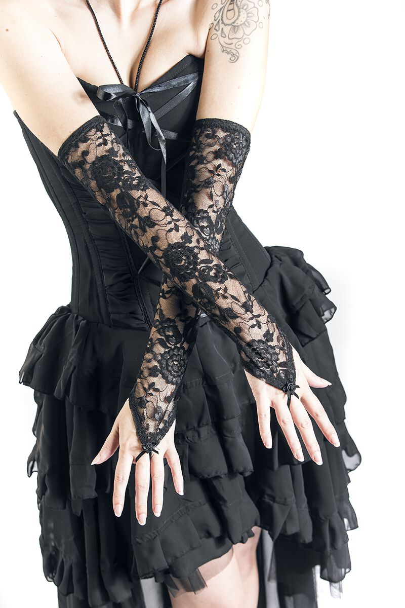 Gothic Arm Warmers Sinister Gothic Tapa brazos EMP