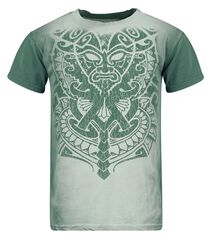 Aztec Mask Tattoo, Outer Vision, Camiseta