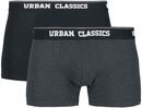 2 Pack Boxers, Urban Classics, Set de Boxers