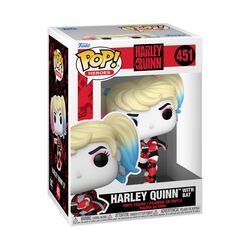 Figura vinilo Harley with Bat 451, Harley Quinn, ¡Funko Pop!