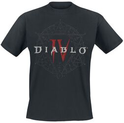 4 - Pentagram, Diablo, Camiseta