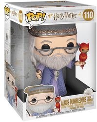 Figura vinilo Dumbledore With Fawkes (Jumbo Pop!) 110, Harry Potter, Jumbo Pop!