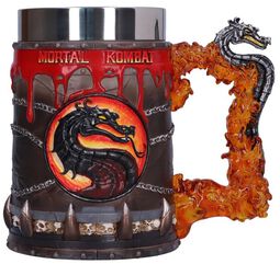 Dragon logo, Mortal Kombat, Jarra de Cerveza