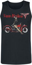 Pinup Motorcycle, Van Halen, Top tirante ancho