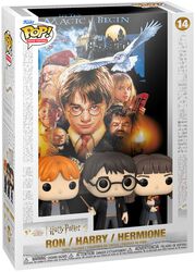 Figura vinilo Funko POP! Film poster - Harry Potter and the Philosopher’s Stone  no. 14, Harry Potter, ¡Funko Pop!