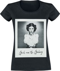 Leia - Girls Run The Galaxy, Star Wars, Camiseta