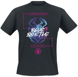 Logo, Blue Beetle, Camiseta