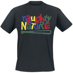 Classic Colourful Logo, Naughty by Nature, Camiseta