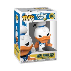 Figura vinilo 90th Anniversary - Angry Donald Duck 1443, Mickey Mouse, ¡Funko Pop!