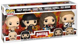 Pantera Rocks! - 4 Vinyl Figuren, Pantera, ¡Funko Pop!