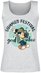 Summer Festival - Good Vibes, Mickey Mouse, Top tirante ancho