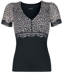 Romantic Leopard-Print, Vive Maria, Camiseta