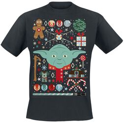 Christmas Yoda, Star Wars, Camiseta