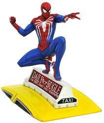 Marvel Video Game Gallery - Spider-Man on Taxi, Spider-Man, Estatua