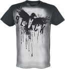 Splattered Eagle, Black Premium by EMP, Camiseta
