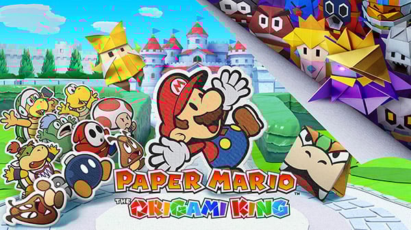 paper mario origami king